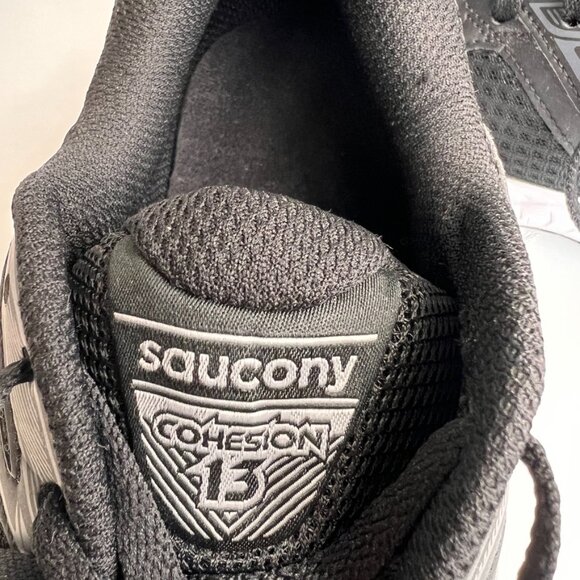 Saucony Men Shoe 10.5 Cohesion 13 Low Lace Up Sneaker Train Work Run Gym Core Ex main image 9